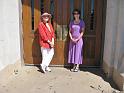 d - Judy and Cindy in front of Basilica doors